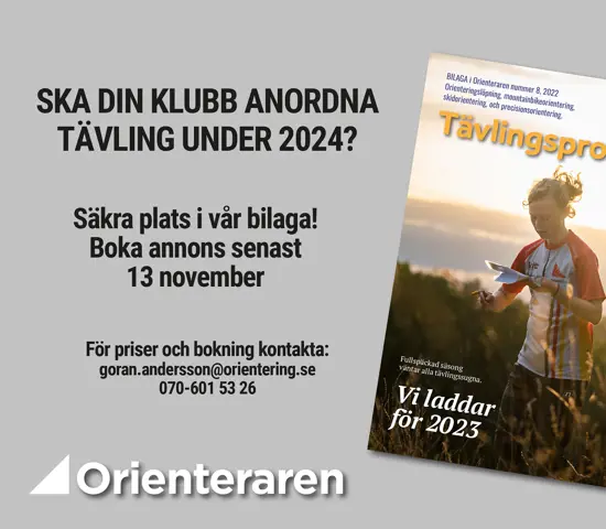 annonsbild inför Tävlingsbilaga 2024