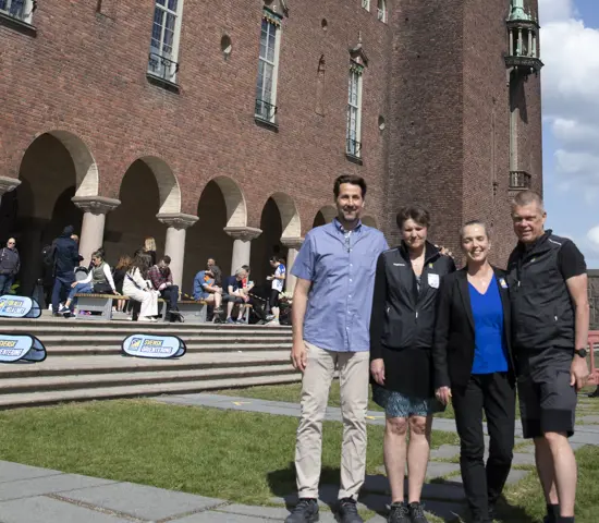 Tillsammans med Stockholms stad arrangerar vi O-Ringen 2027 i Stockholm, Claes Forsberg, O-Ringen, Monica Hatlen, StOF, Susanne Maarup, SOFT och Lasse Gerhardsson, StOF