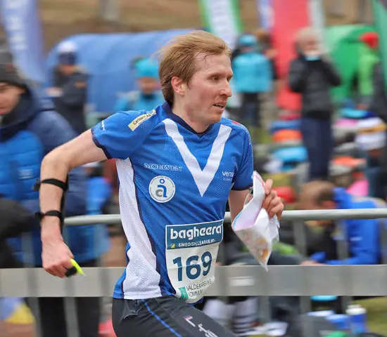 Jerker Lysell sprang hem segern i Blodslitet i lördags. Bilden är dock från Swedish League i Valdemarsvik i fjol.