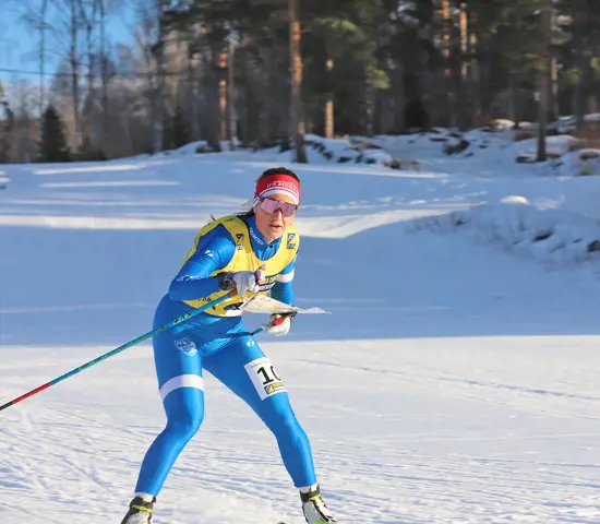 Hemmaåkaren Magdalena Olsson är en av huvudfavoriterna i damklassen när Svenska cupen i skidorientering när IFK Mora OK arrangerar cupens två första deltävlingar i helgen. Bilden från förra årets cuptävlingar i Falun.