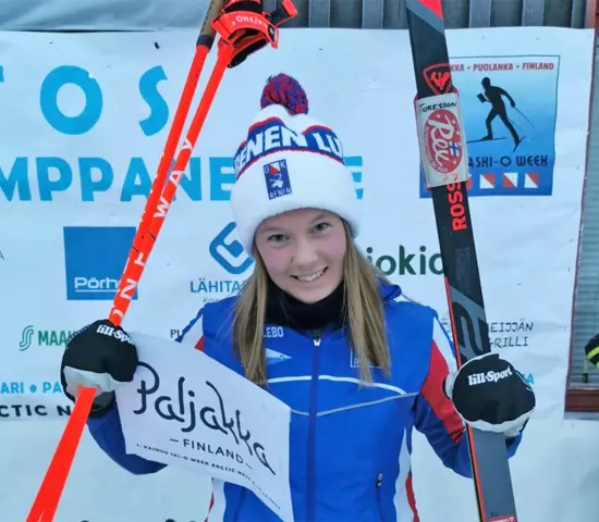 Ella Turesson vann både andra och tredje etappen på Kainuu Ski O Week i Finland.