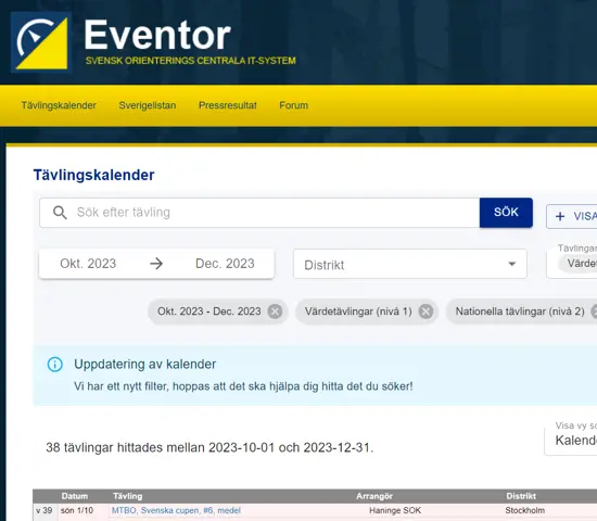 Eventor Sverige