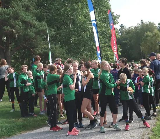 Inför defilering Ungdomsseriefinalen 2023, Nytorps gärde