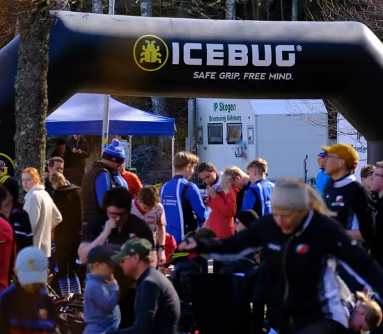 Många besökare vid arenan