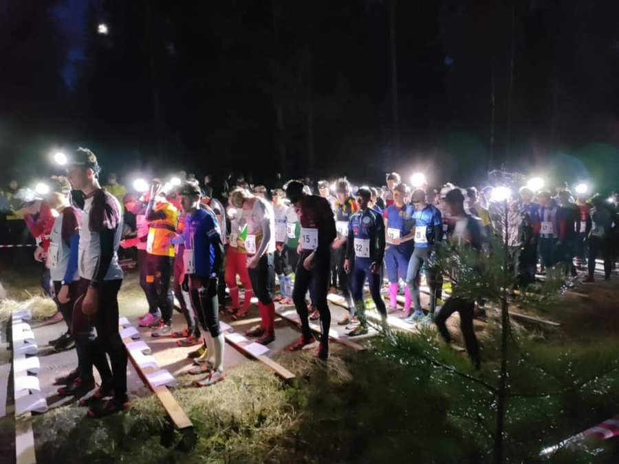 Start nattsträckorna från en tidigare Stigtomtakavle