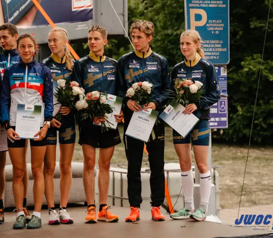 Sprintstafett JVM 2023