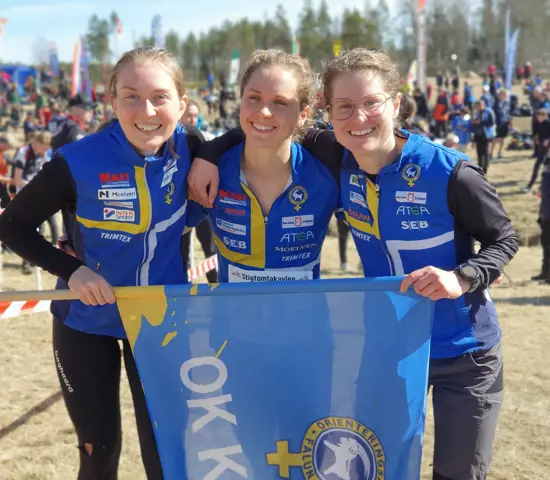 Damsegrarna på Stigtomtakavlen, OK Kåre.