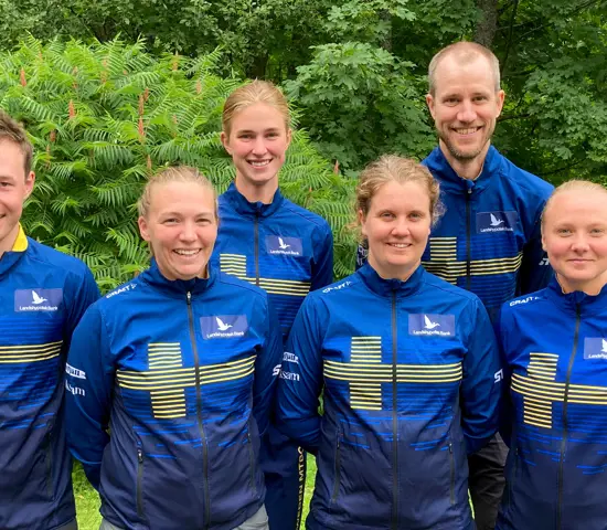 Truppen som åker världscupen i Lettland