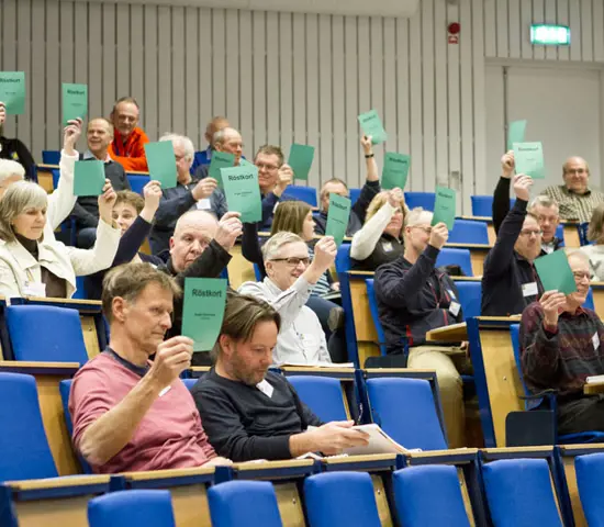 Förbundsmötet Omröstning