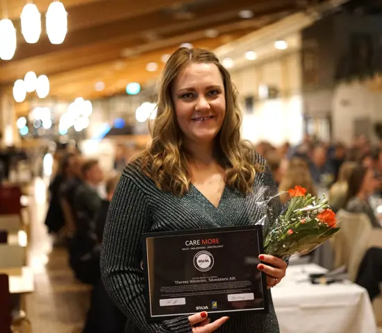 Therese Wikström, mottagare av Silvastipendiet Care More 2023