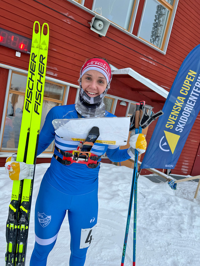 Magdalena Olsson tog en solklar seger. Bild: Niclas Lidström