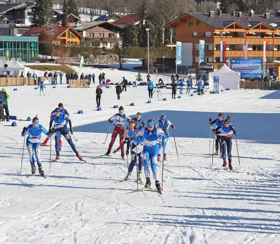 Nu är det klart att det blir EM och världscup i Finland i slutet på mars 2025. Bilden från VM i skidorientering i Ramsau, Österrike 2024.