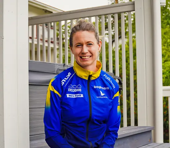 Lina Strand dagen innan VM i Finland börjar med medeldistanskval.