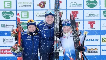 Elsa Brandt och Ella Turesson segerjublar