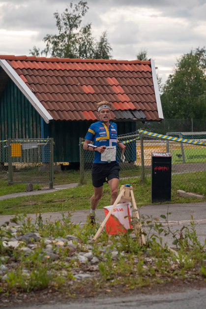 Isac Von Krusenstierna vid nästsista kontrollen