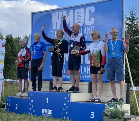 75 Guld Till Lars Åke Wall Och Karin Gustafsson, Silver Till Britt Eriksson Och Brons Till Magnus Säveros Och Maria Ehn